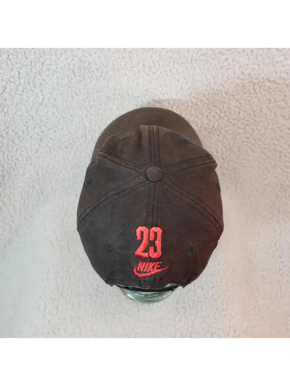 Nike Jumpman Air Jordan Hat Youth OS Snapback Black Vtg 90s